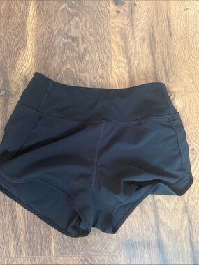 Women’s Black Athletic Stretch Shorts